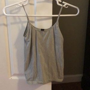 The Limited Silver Metallic Cami